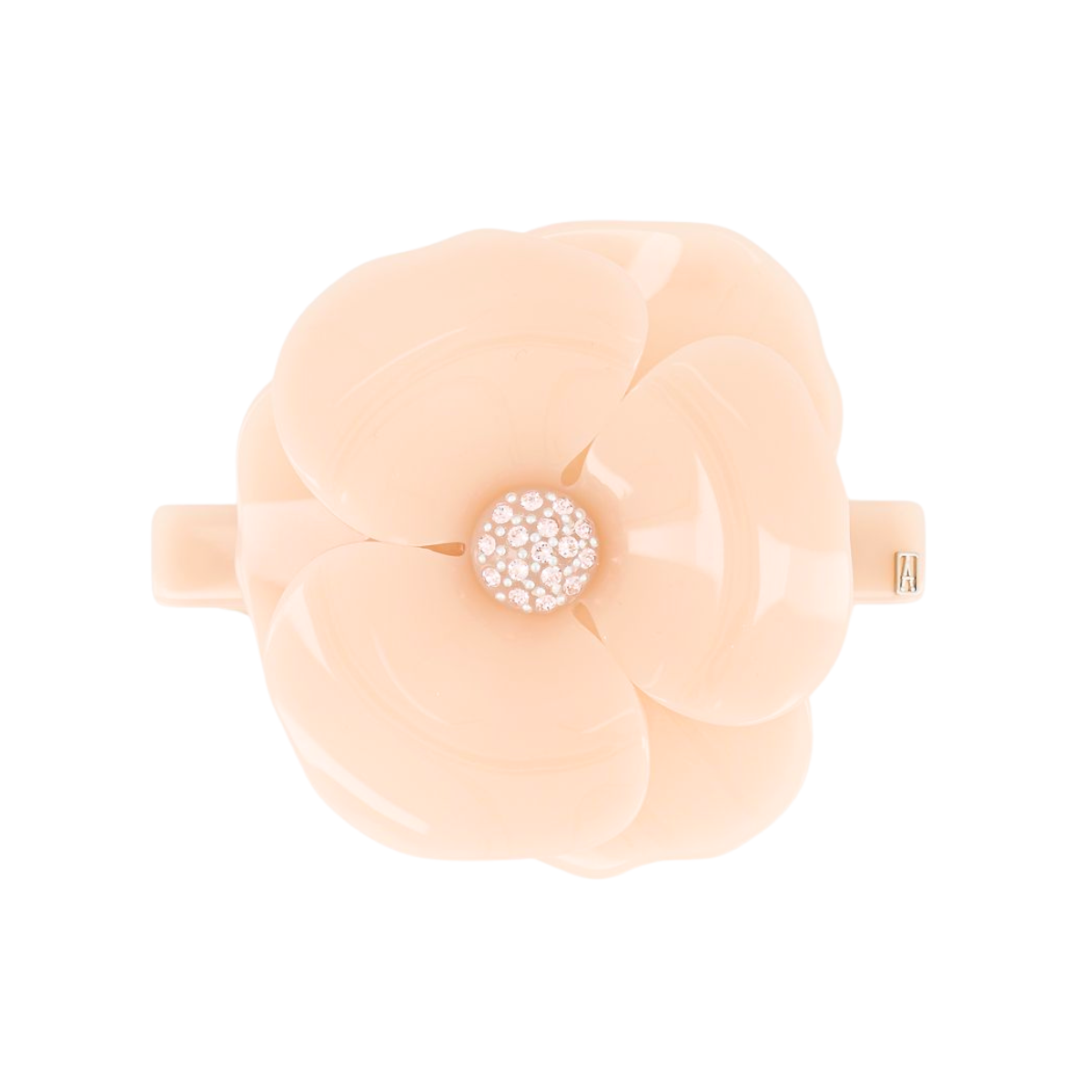 Fivela Camélia Strass Large