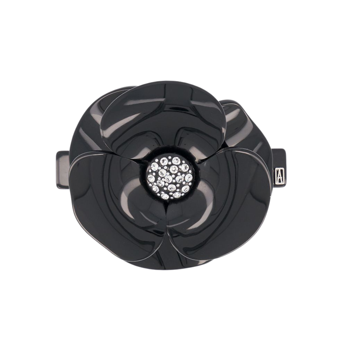 Fivela Camélia Strass