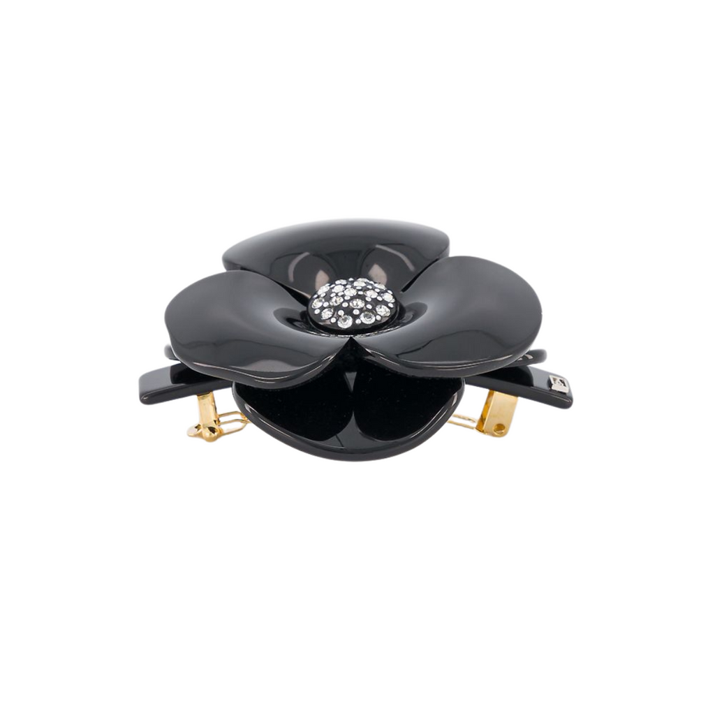 Fivela Camélia Strass