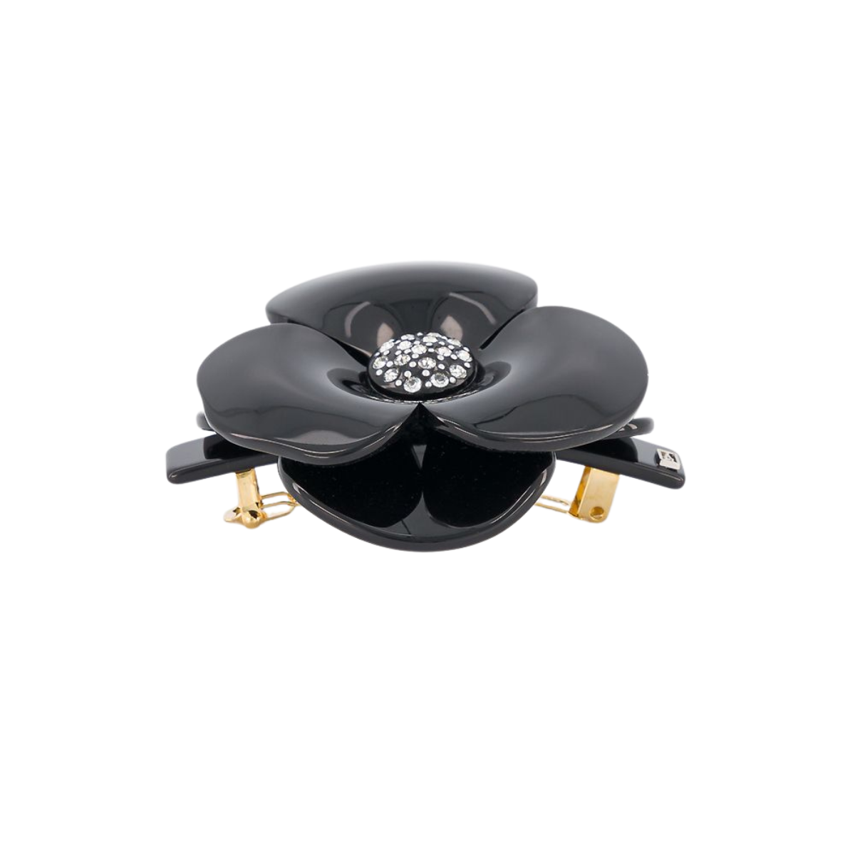 Fivela Camélia Strass