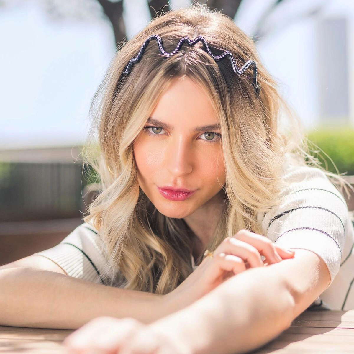 Tiara Au Fil Air Strass